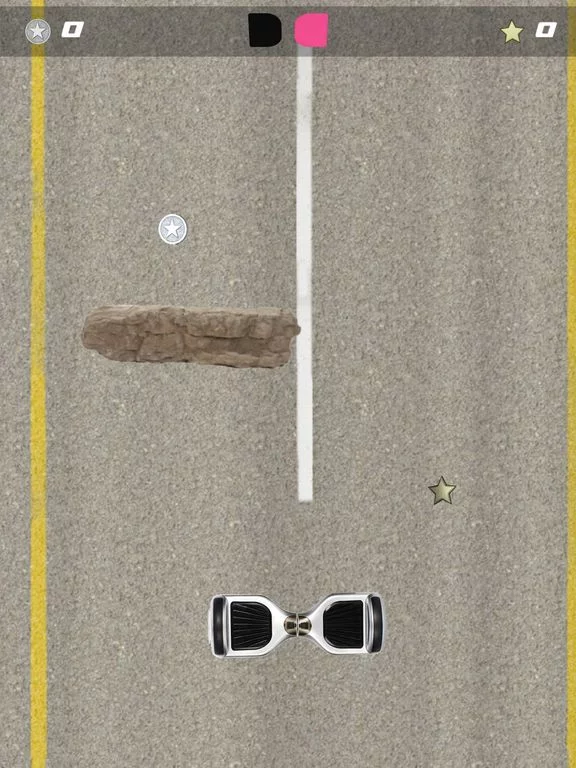 Изображение игры: Hoverboard on Street with 2 finger multitouch