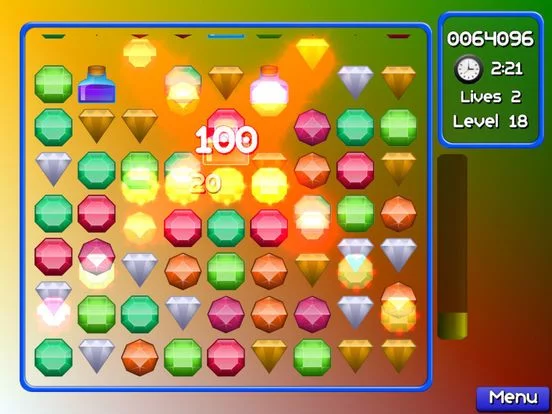 Изображение игры: Jewel Match Jam: Pop and blast out 3 gems mania!