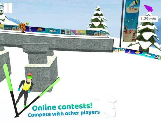 Изображение игры: Ski Jump 18