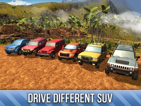Изображение игры: SUV 4x4 Rally Driving Full - Be a truck driver!