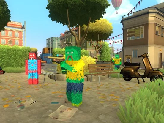 Изображение игры: Pixel Zombies Gun 3D Action Game