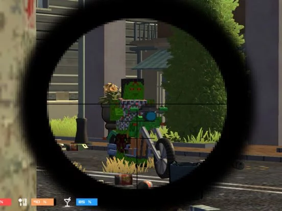Изображение игры: Pixel Zombies Gun 3D Action Game