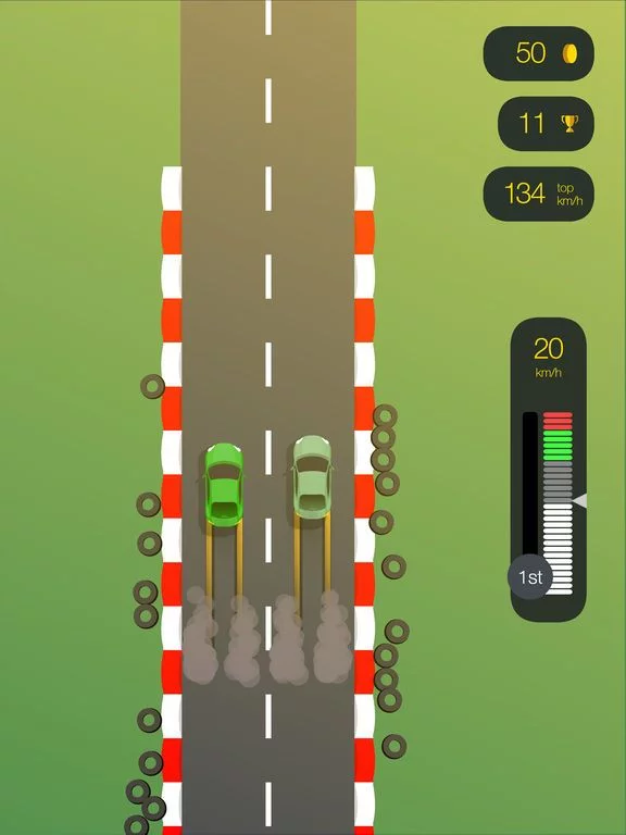 Изображение игры: Drag Race FRVR - Hit the Gas!