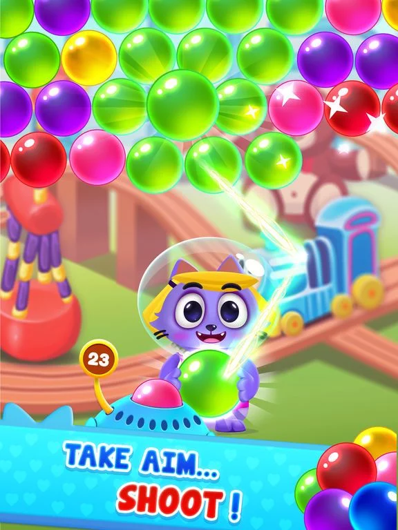 Изображение игры: Space Cats Pop