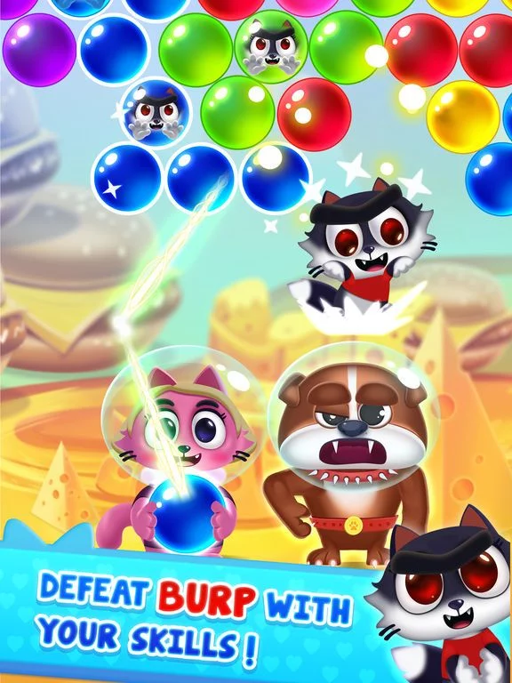 Изображение игры: Space Cats Pop