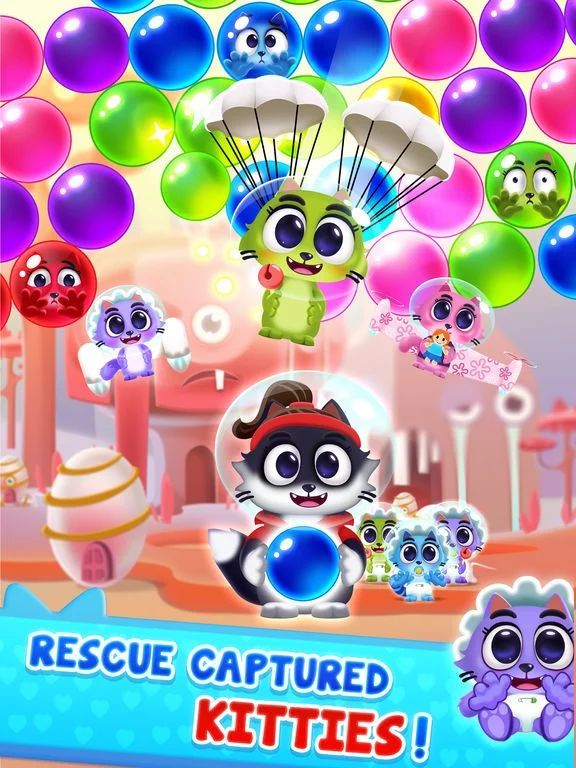 Изображение игры: Space Cats Pop