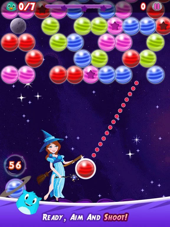 Изображение игры: Bubble Shoot Magic
