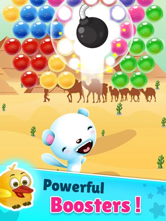 Изображение игры: Bubble Birds Pop
