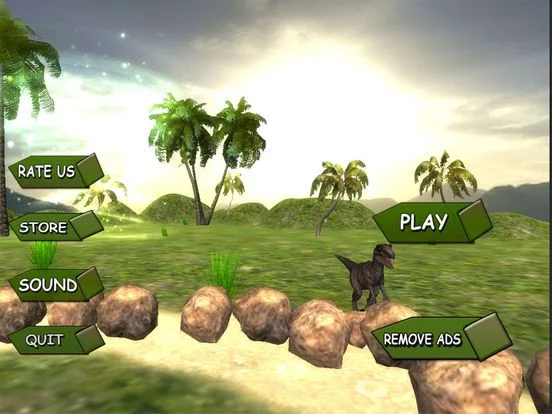 Изображение игры: Gorilla Sniper VS Dino Terror
