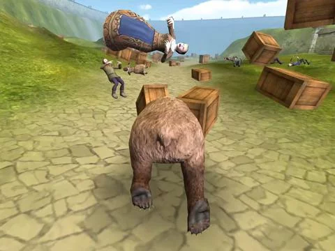 Изображение игры: Bear Naked Rampage