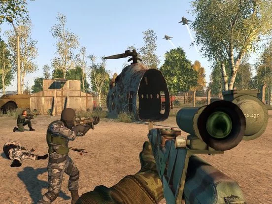 Изображение игры: Frontline Sniper Commando of Dead Fury Mission Ops