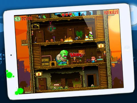 Изображение игры: Crazy Bill: Smashing Zelebrities at the zombie stars hotel