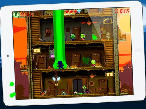 Изображение игры: Crazy Bill: Smashing Zelebrities at the zombie stars hotel