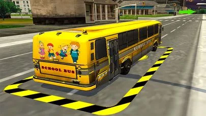Изображение игры: City School Bus Simulator