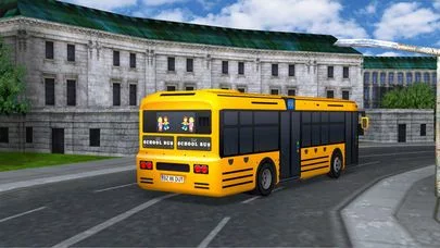 Изображение игры: City School Bus Simulator