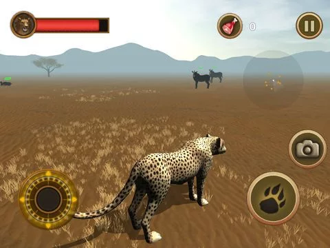 Изображение игры: Cheetah Chase