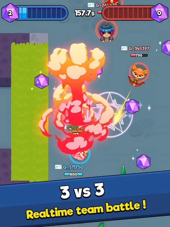 Изображение игры: Heroes: Pocket Arena