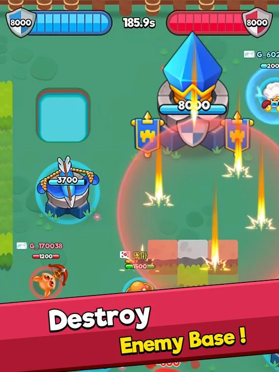 Изображение игры: Heroes: Pocket Arena