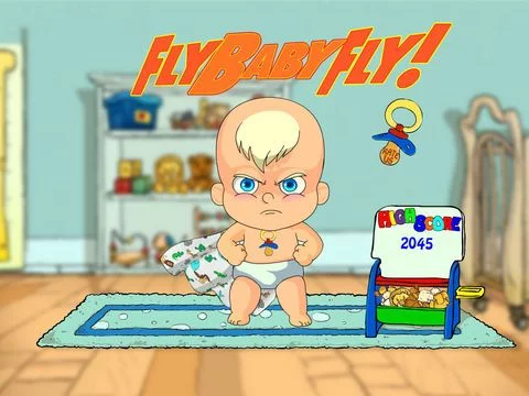 Изображение игры: Fly Baby Fly Game