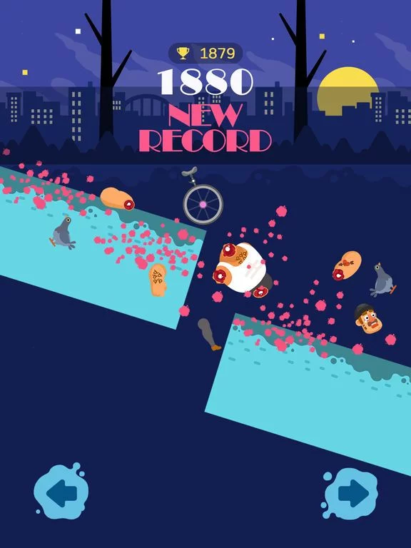 Изображение игры: Unicycle Downhill