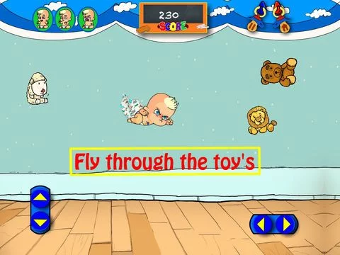 Изображение игры: Fly Baby Fly Game
