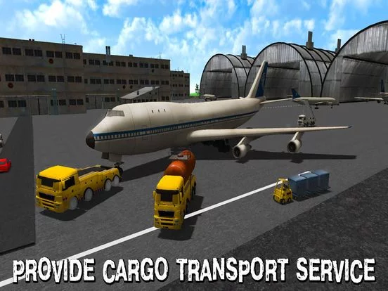 Изображение игры: Airport Service Driving Simulator 3D Full