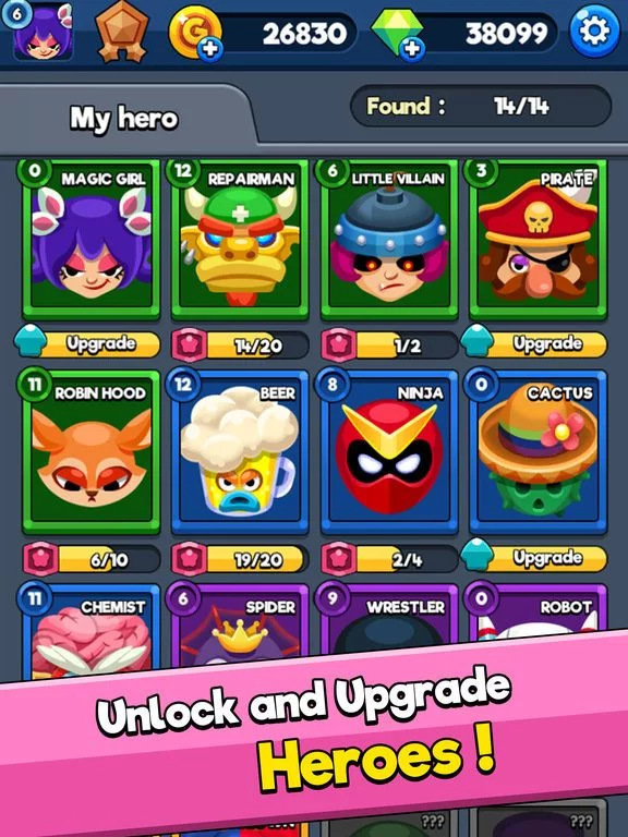 Изображение игры: Heroes: Pocket Arena