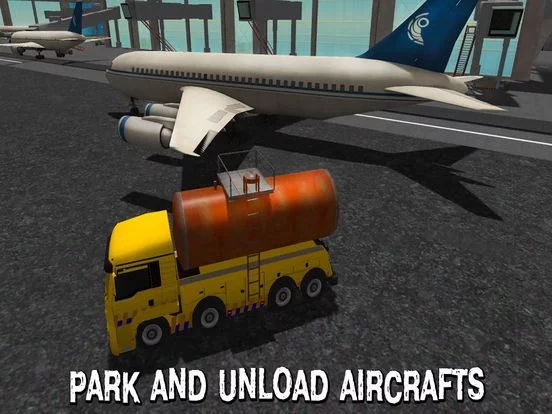 Изображение игры: Airport Service Driving Simulator 3D Full
