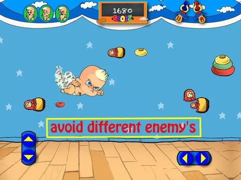 Изображение игры: Fly Baby Fly Game