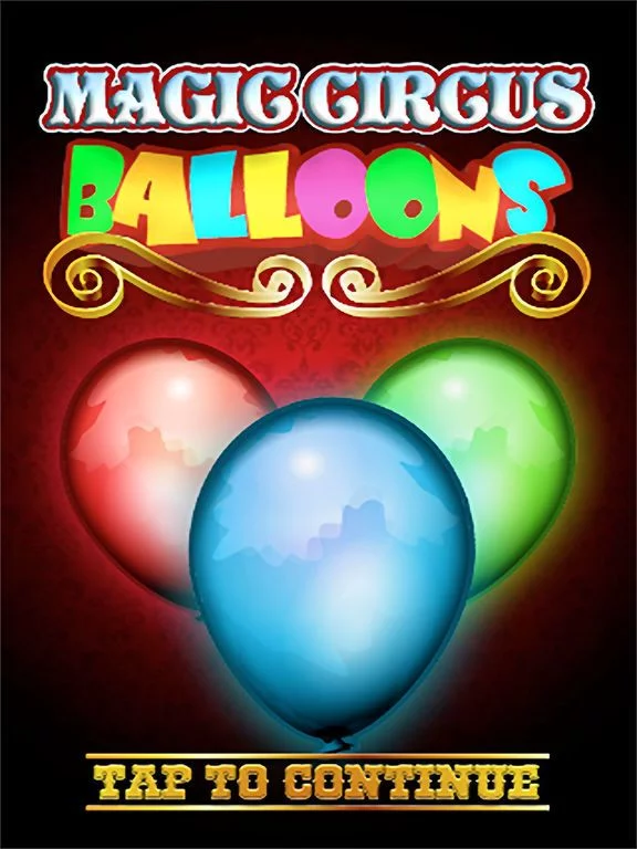 Изображение игры: Magic Circus Balloons