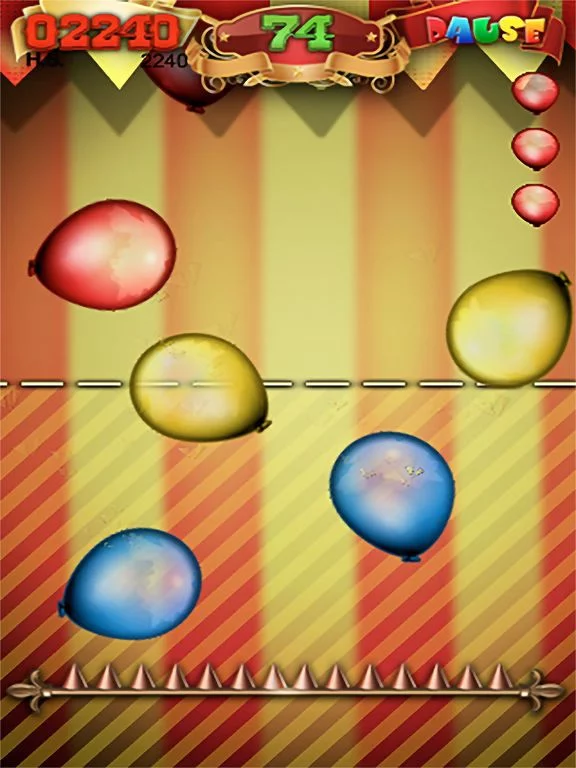 Изображение игры: Magic Circus Balloons