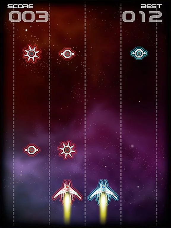 Изображение игры: 2 Spaceships
