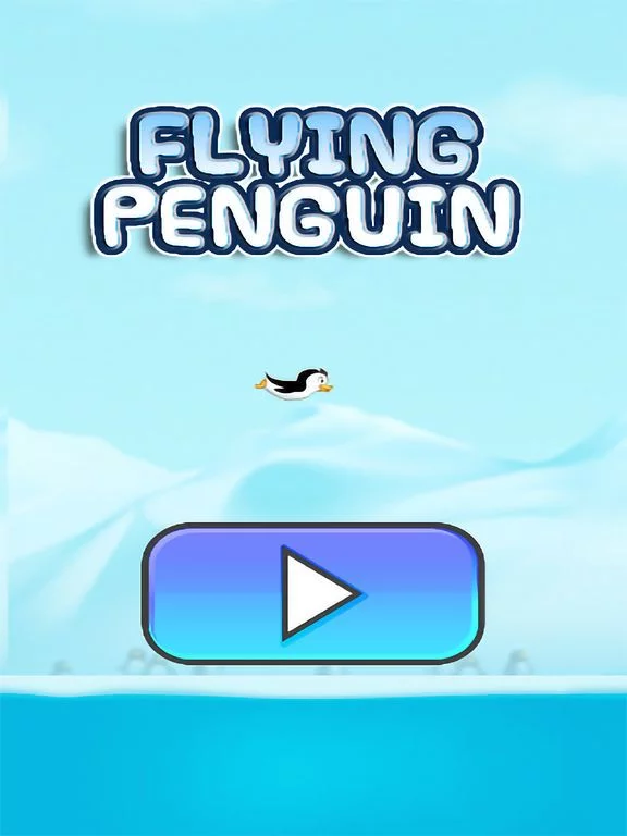 Изображение игры: Flying Penguin - FlapYourWings