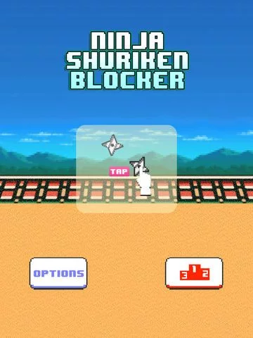 Изображение игры: Ninja Shuriken Blocker