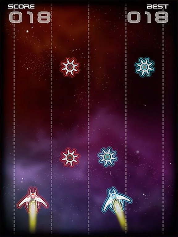 Изображение игры: 2 Spaceships