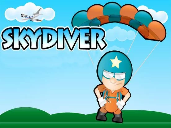Изображение игры: SkyDiver - An Addictive Game