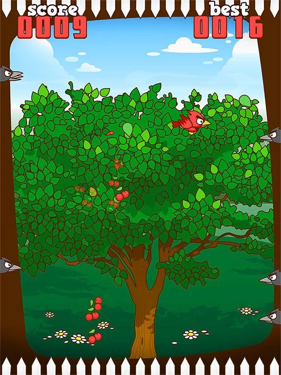 Изображение игры: Red Bird - An Addictive Game