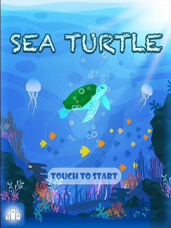 Изображение игры: Sea Turtle - An Addictive Game