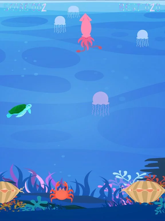 Изображение игры: Sea Turtle - An Addictive Game