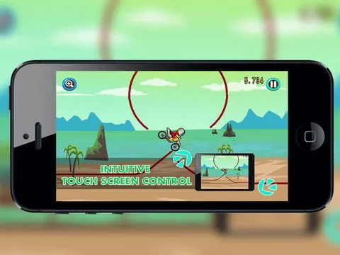 Изображение игры: Xtreme Stunt Biker 2 Pro