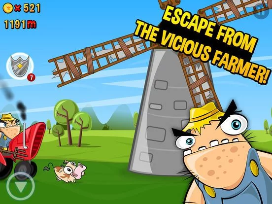 Изображение игры: Run Cow Run