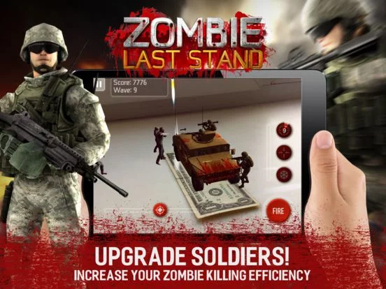 Изображение игры: Zombie Last Stand HD Augmented dead frontier war z