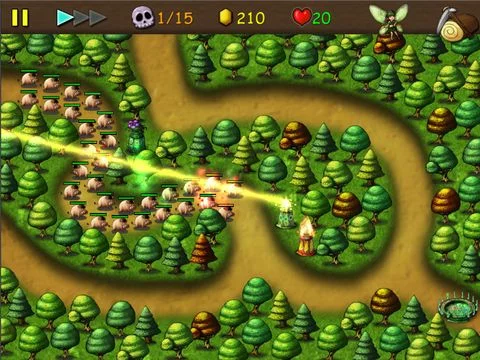 Изображение игры: Woods Defense: Fairy's Power