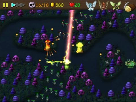 Изображение игры: Woods Defense: Fairy's Power
