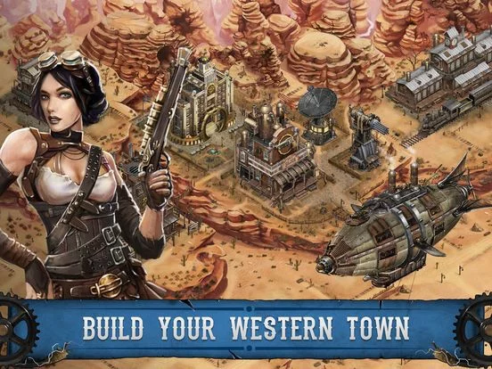 Изображение игры: Wild West: Steampunk Alliances