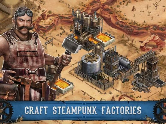 Изображение игры: Wild West: Steampunk Alliances