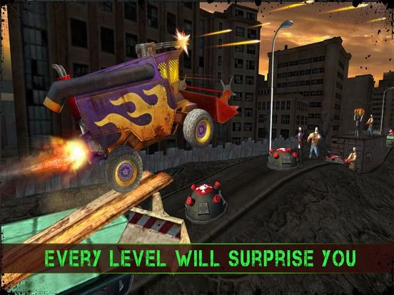 Изображение игры: Dead Zombie Killing Road