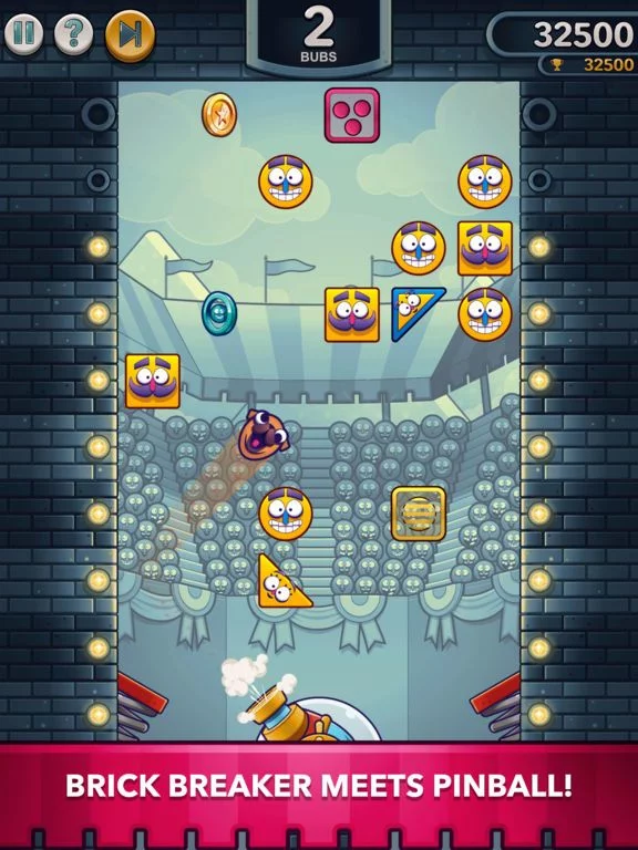 Изображение игры: Blasty Bubs: Brick Breaker