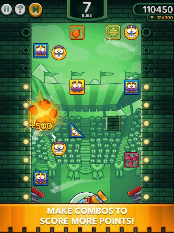 Изображение игры: Blasty Bubs: Brick Breaker