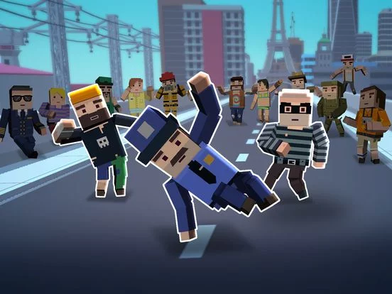 Изображение игры: Car Driving in Crazy Town